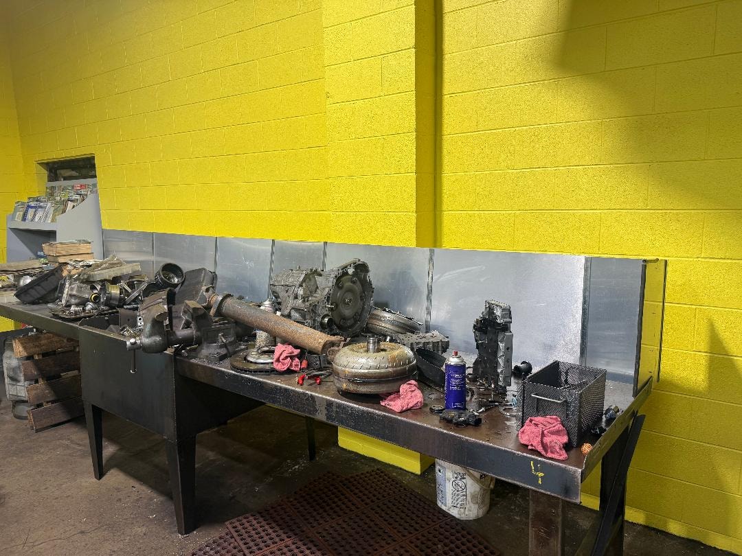 Transmission Rebuild Bench
